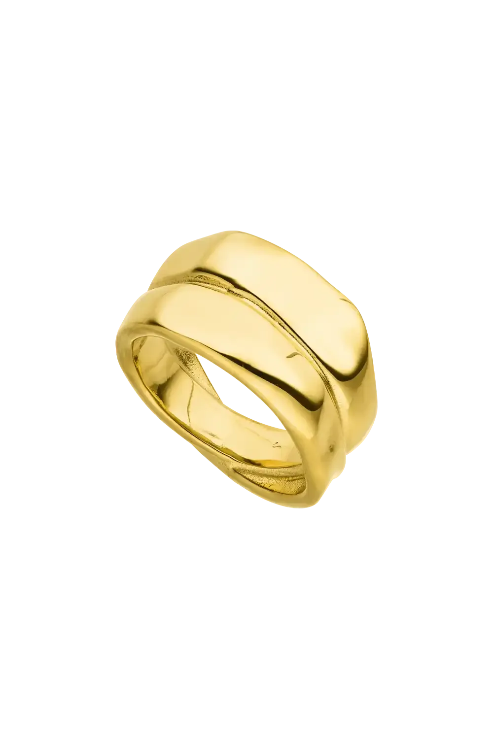 Molten Ring 14K Gold Plated