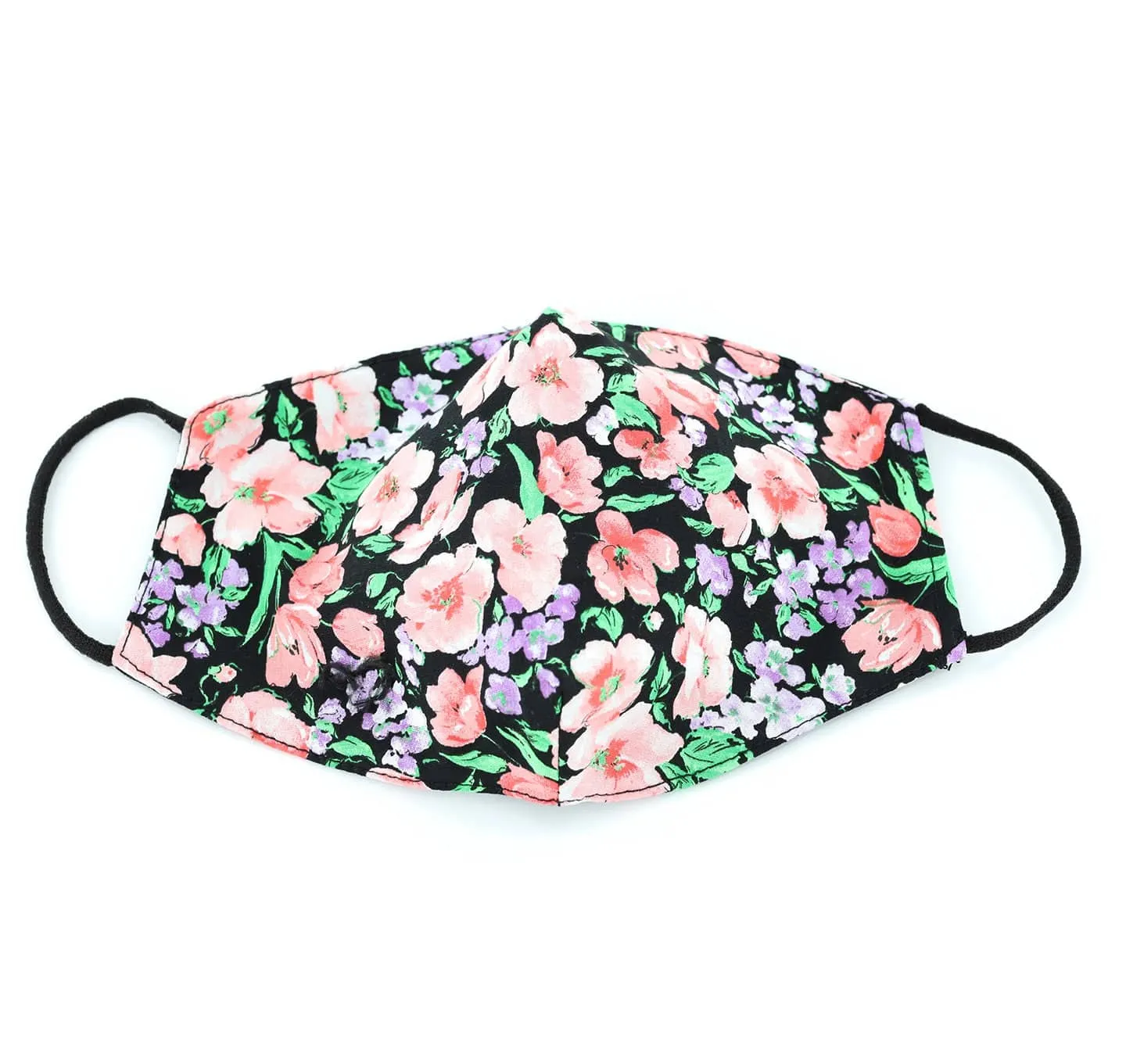 Multi Colored Floral Print Face Mask