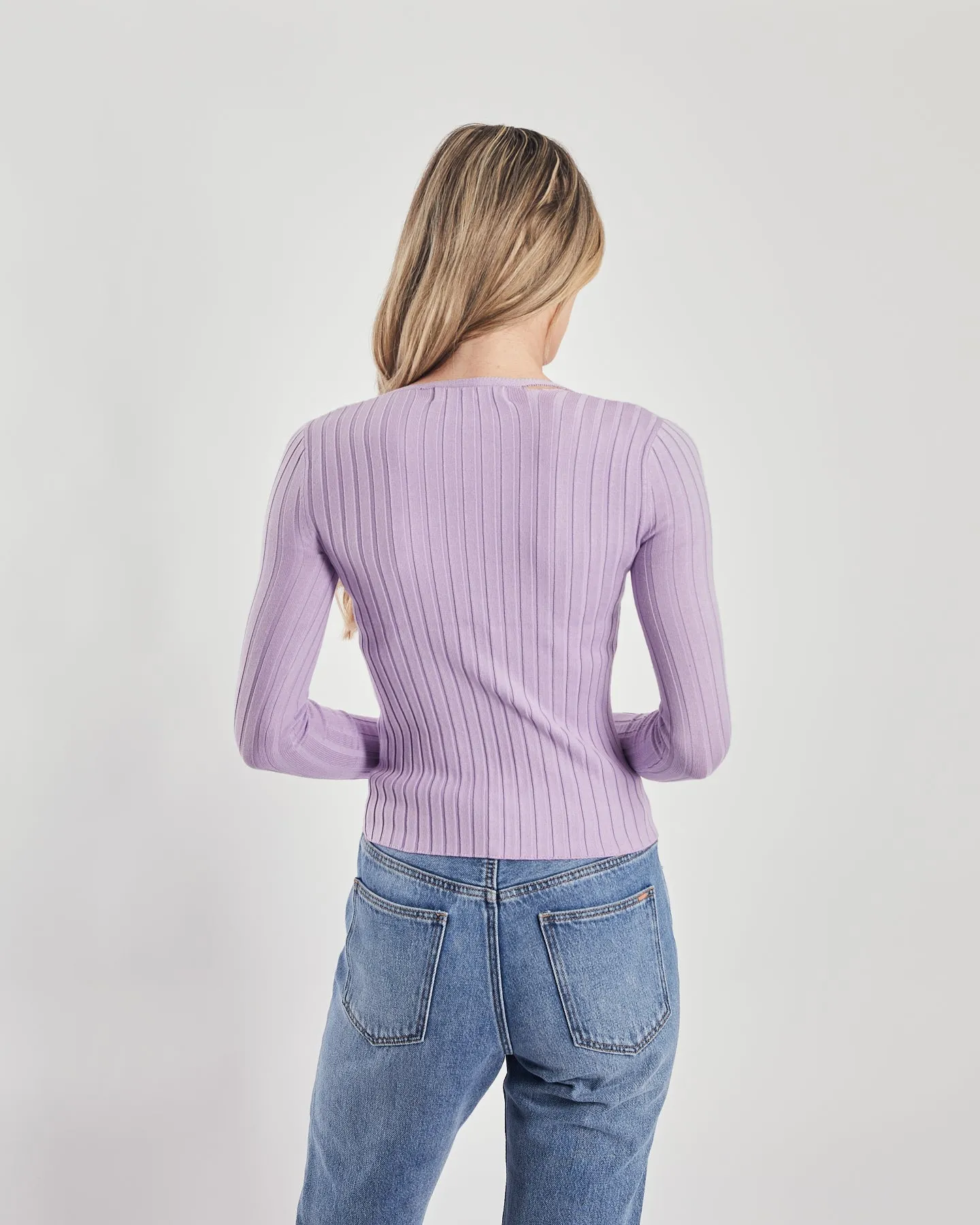 Neve Knit Purple Rose