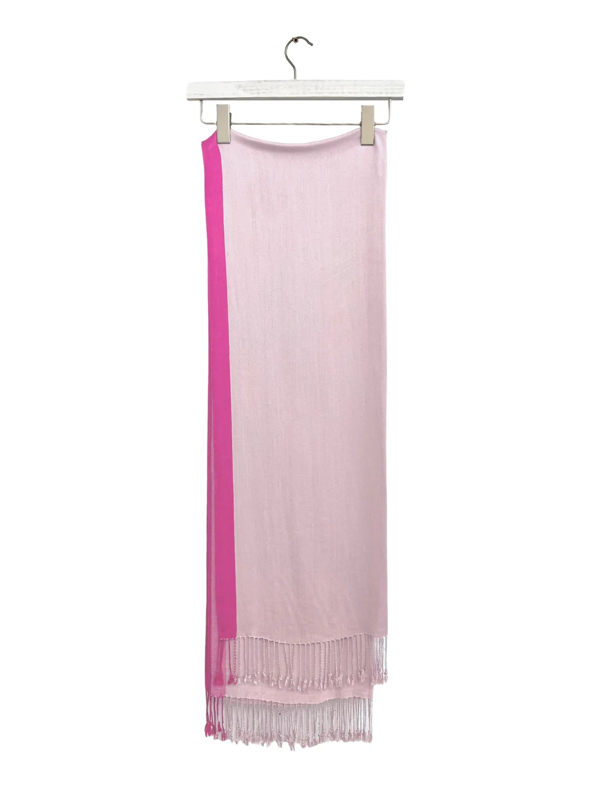 Pashmina / Pink Border