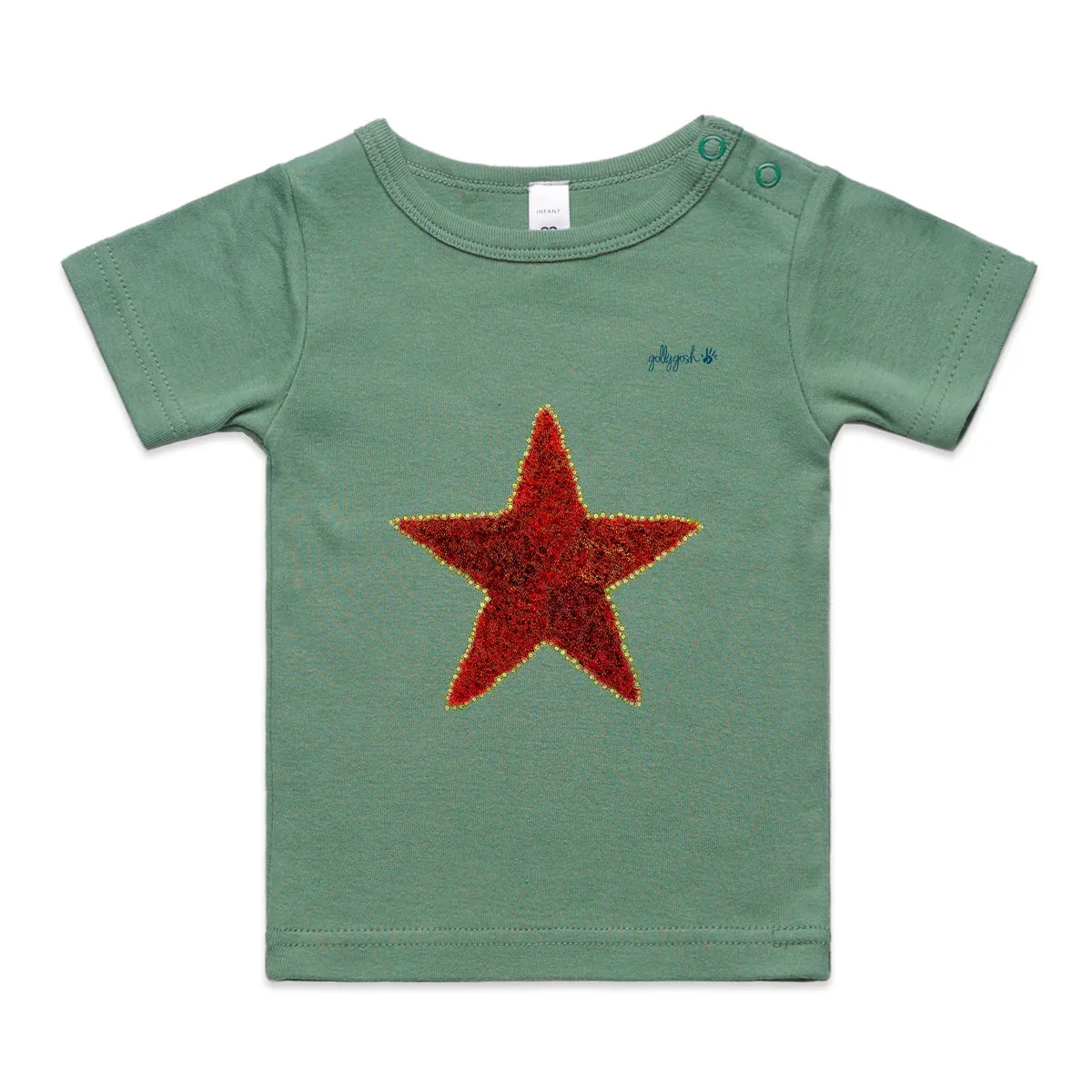 Pohutukawa Star - Infant Wee Tee