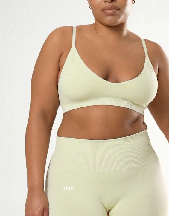 Premium Seamless Bralette - Vanilla Essence