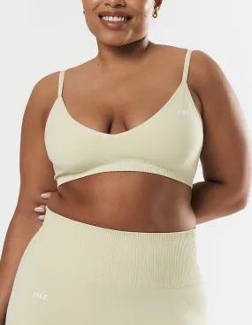 Premium Seamless Bralette - Vanilla Essence