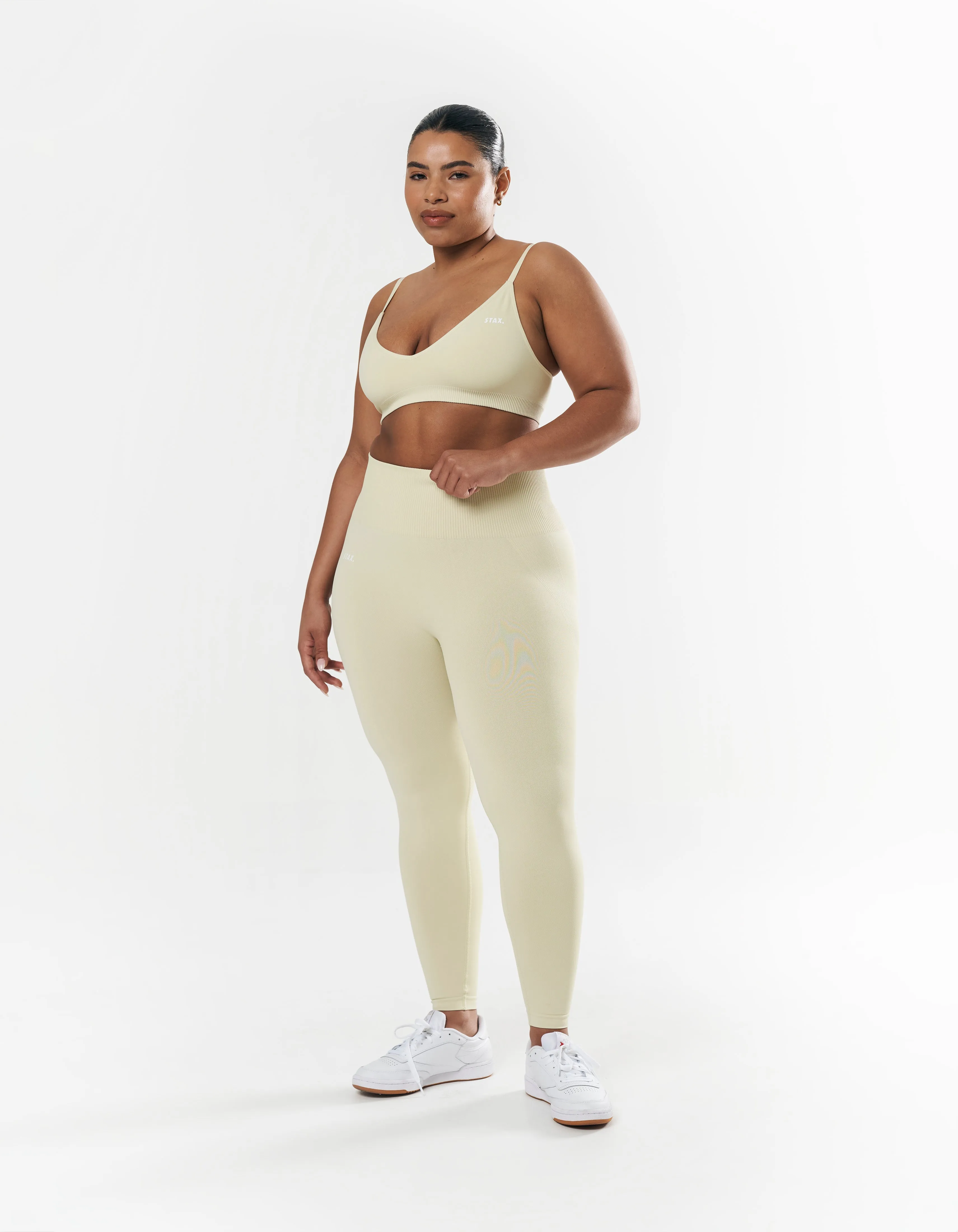 Premium Seamless Bralette - Vanilla Essence