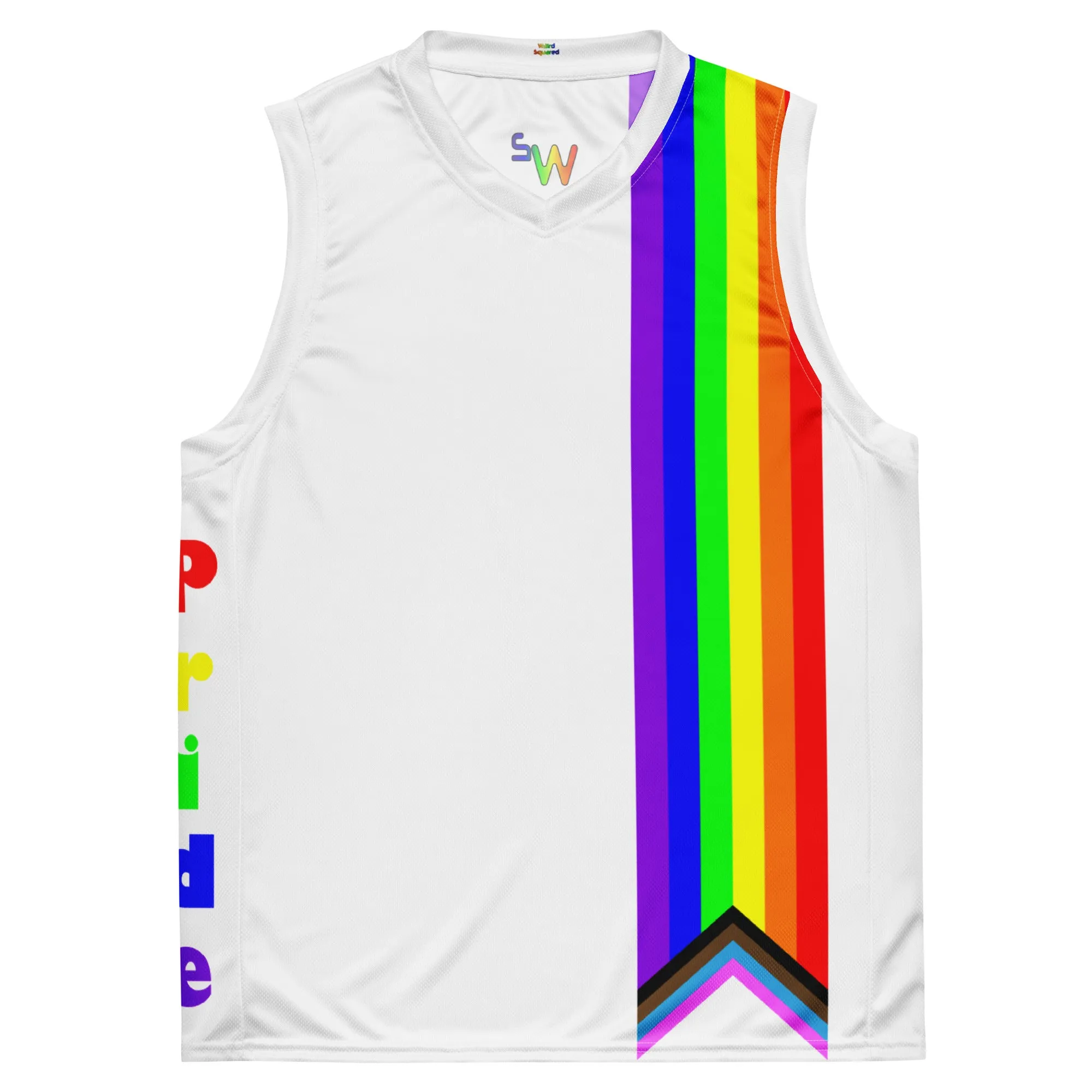 Pride Sleeveless Basketball Jersey