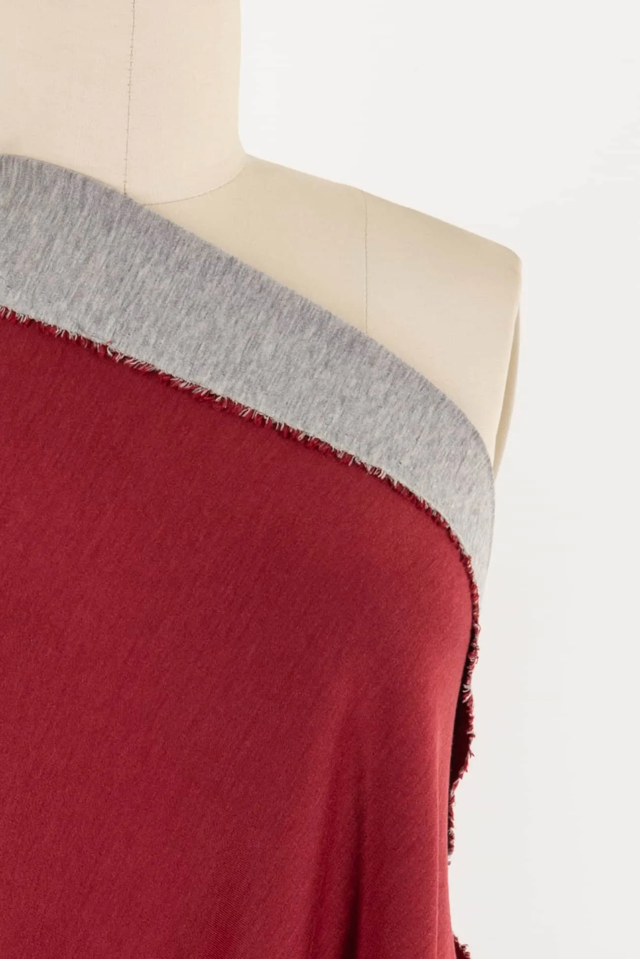 Rouge Cotton/Silk Italian Double Knit