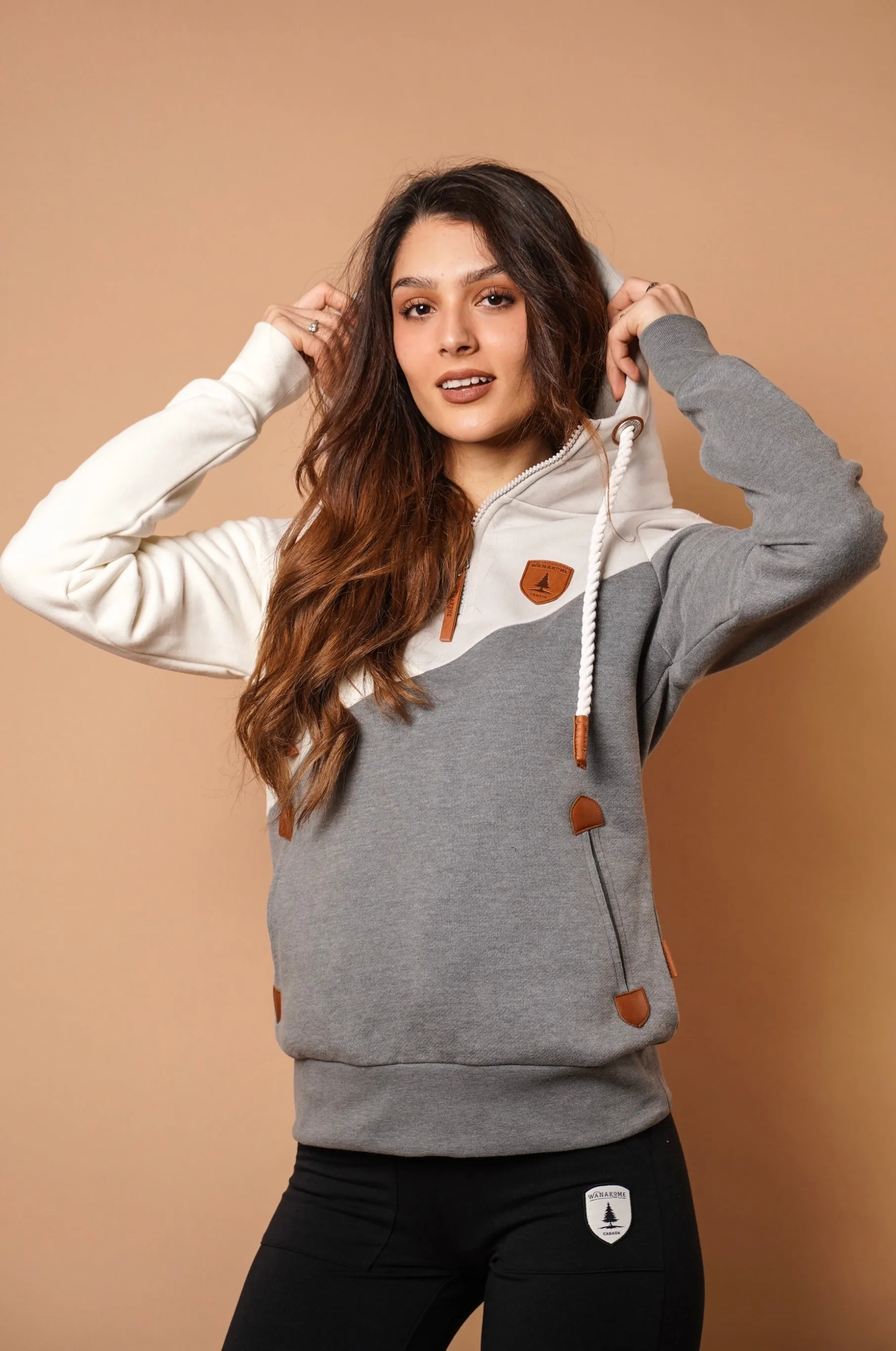 Roxy Ash Mix Hoodie