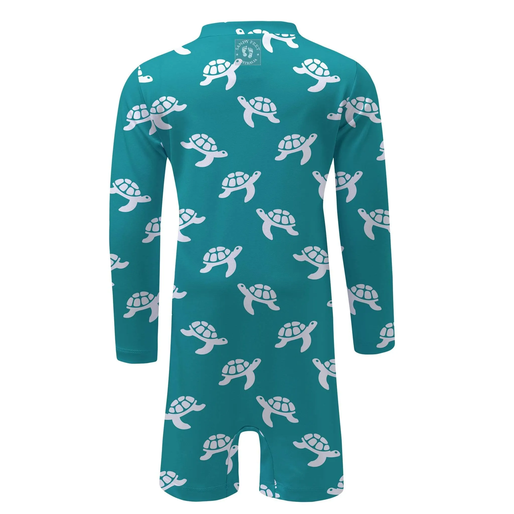 Sea Turtle Bale Toddler Sunsuit