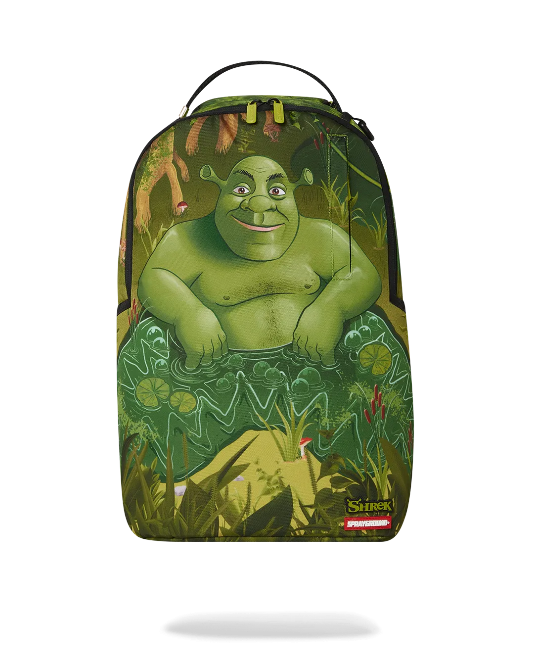 Sprayground Shrek Swamp Jacuzzi Backpack - Green / Avocado