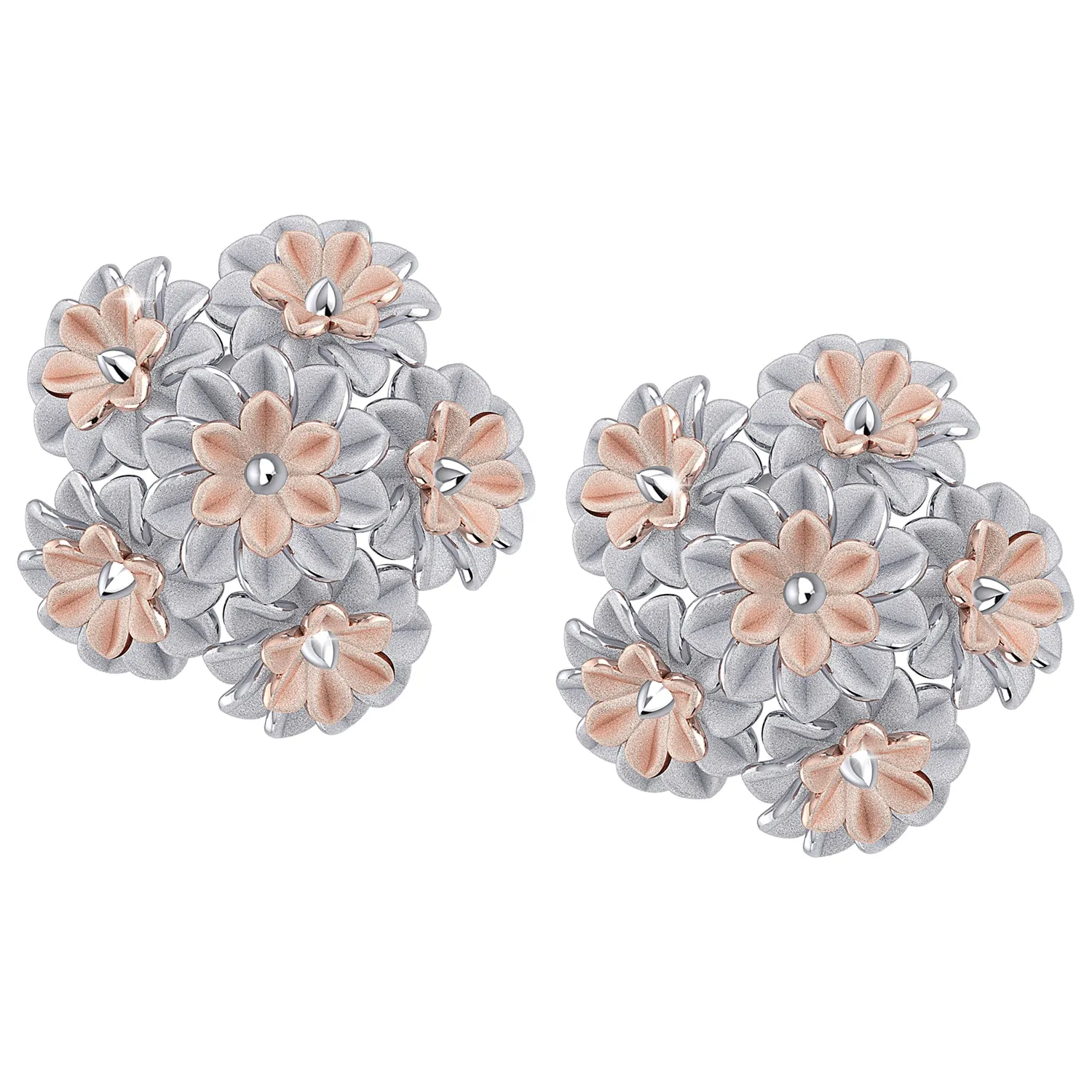 THE FLORAL CLUSTER STUDS