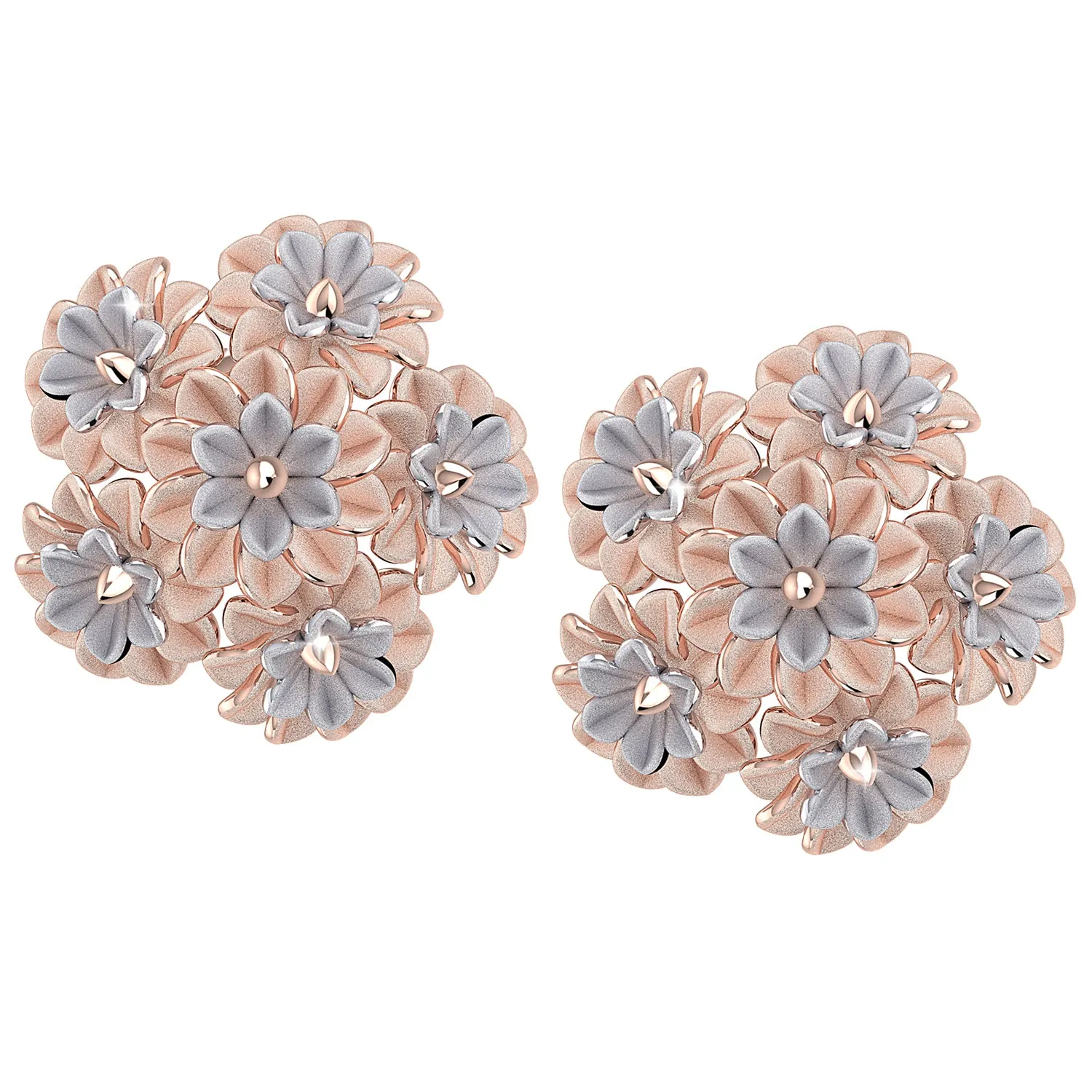 THE FLORAL CLUSTER STUDS