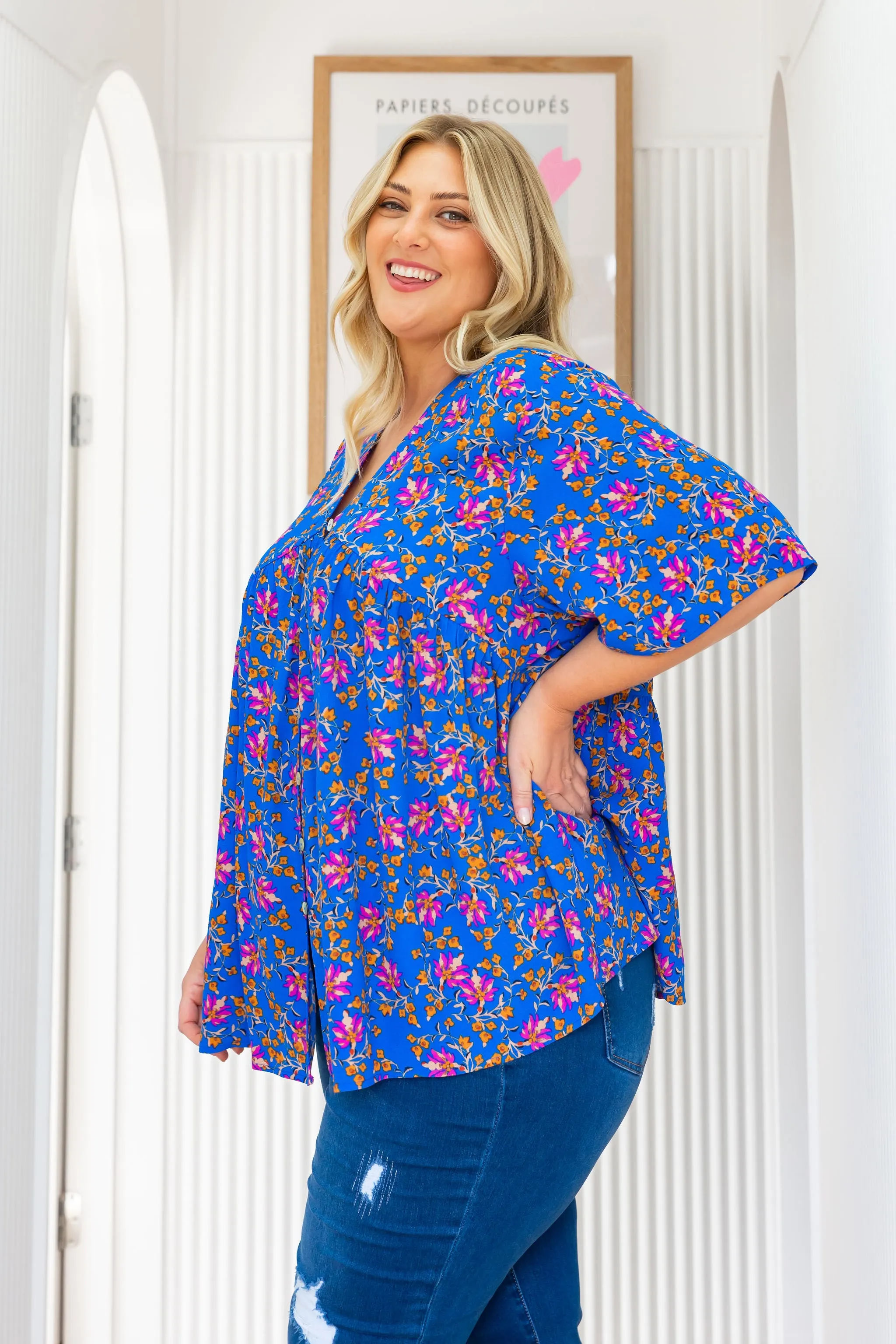 Tiggy Peak Top in Winter Blooms