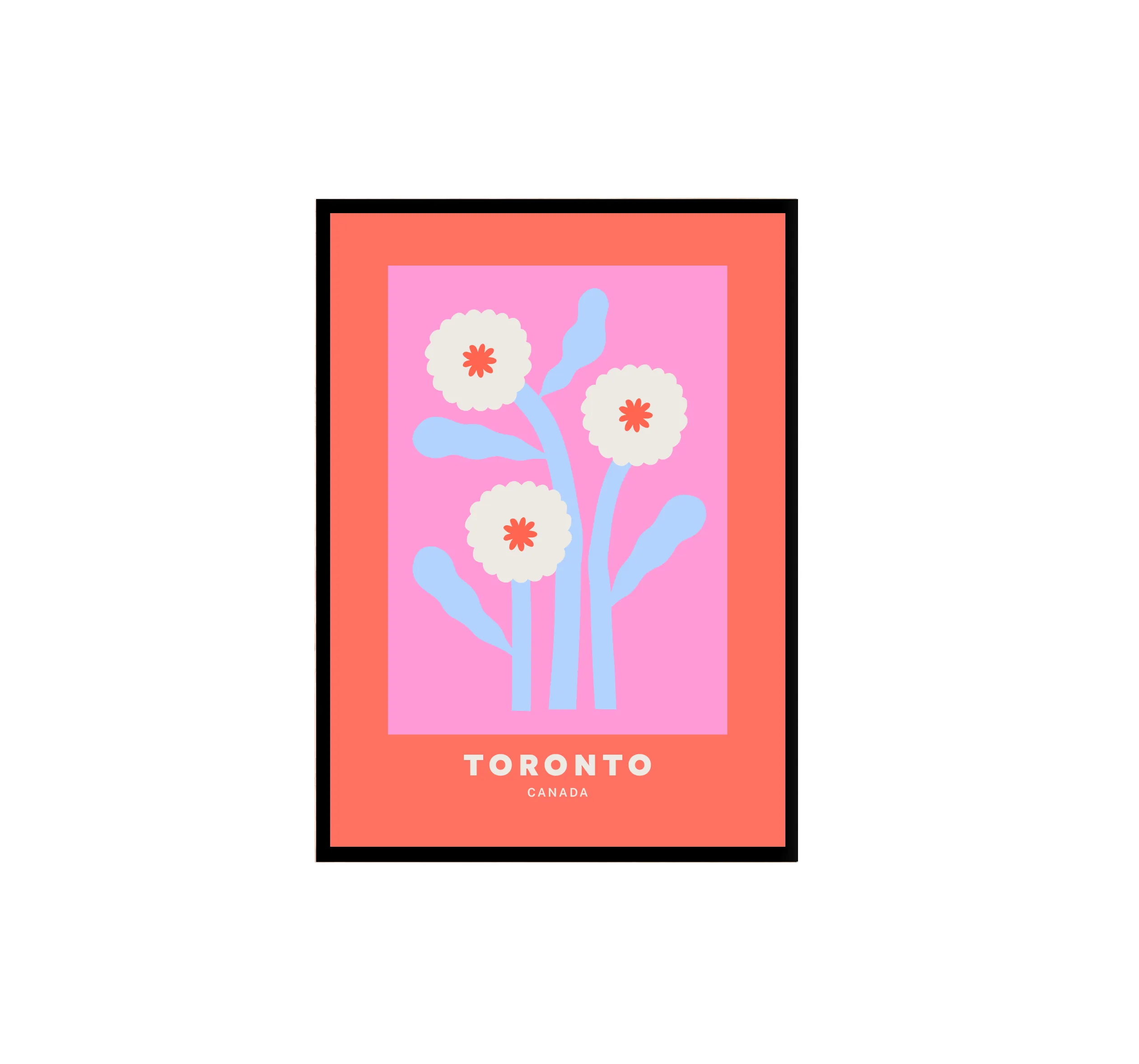 Toronto Flower Print