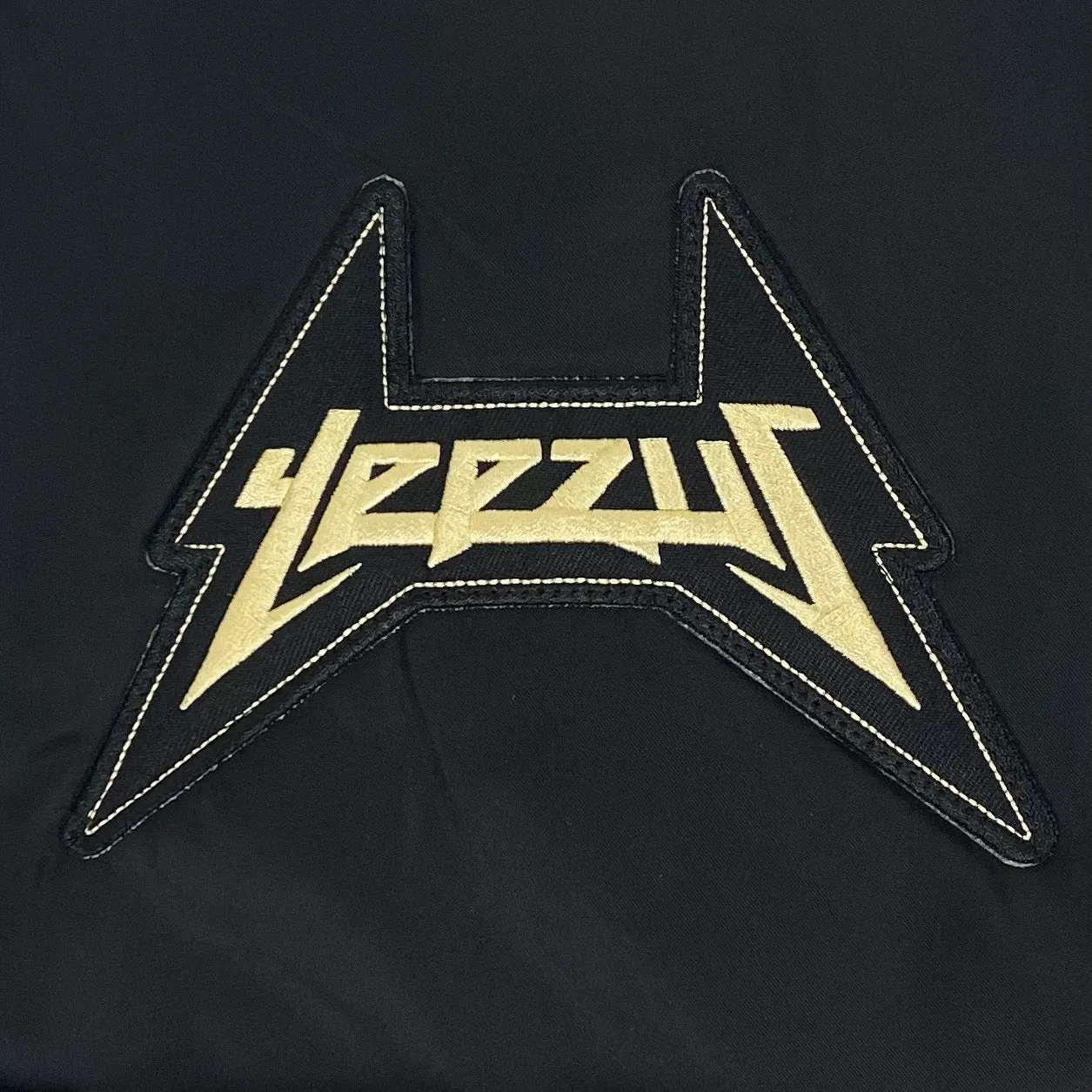 Unreleased 2015 Yeezus Black Logo Patch SZN 5 Backpack