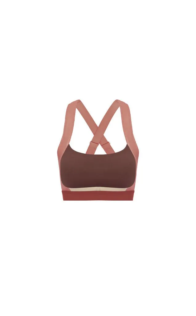 Vitality Pulse™ Hue Bra - Cherry Cola