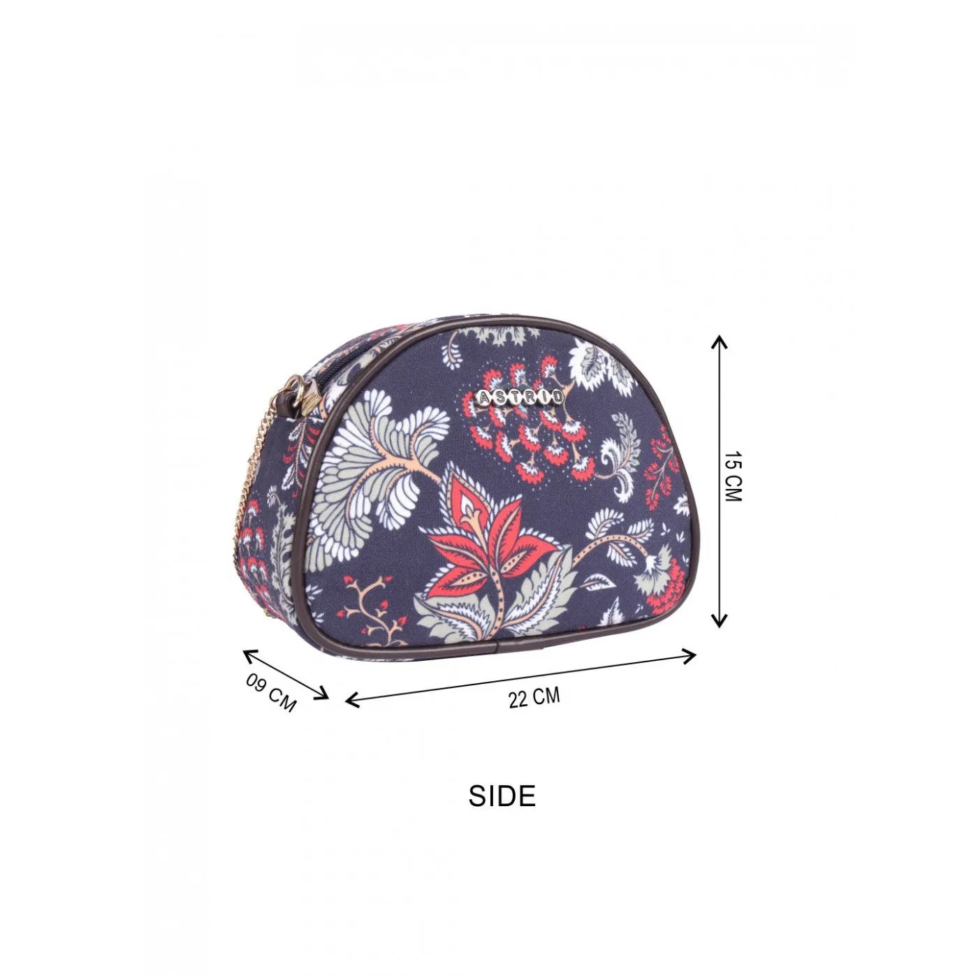 Womens Multi Color Print Womens Sling Bag Medium Size