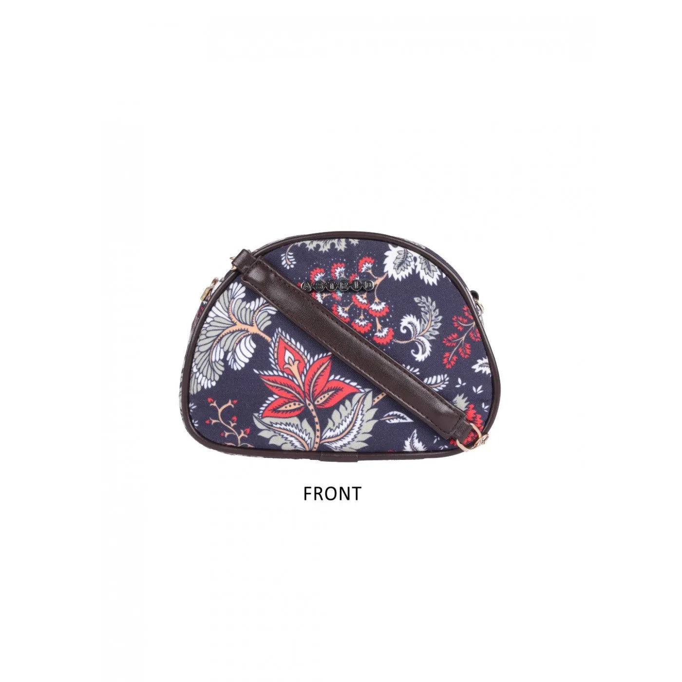 Womens Multi Color Print Womens Sling Bag Medium Size