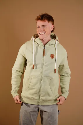 Zeus Aloe Zip Hoodie